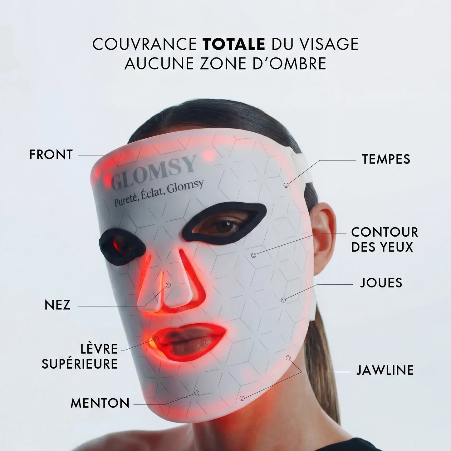 GLOMSY® LUMI FACE™ | MASQUE  LED